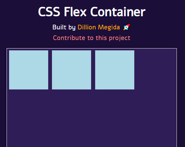 CSS-Flex Generator